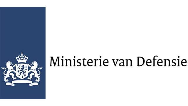 Logo of the Dutch Ministry of Defence (Ministerie van Defensie).